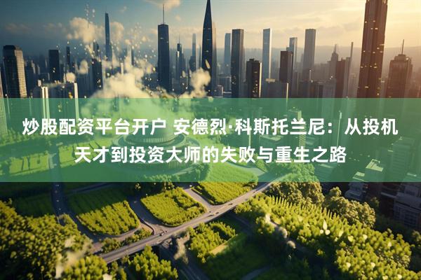 炒股配资平台开户 安德烈·科斯托兰尼：从投机天才到投资大师的失败与重生之路